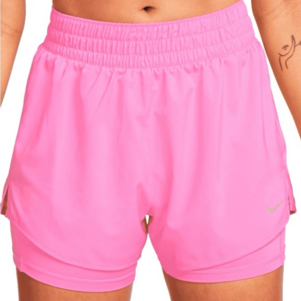 🩷Nike Dri-FIT Running Shorts – Pink – Women’s XS – Built-In Liner – EUC
